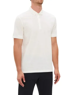 SHORT SLEEVE MERCERISED COTTON POLO