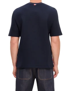 SHORT SLEEVE POCKET T-SHIRT WITH RWB EMBROIDERY