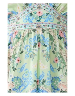 SHORT WAISTED DRESS