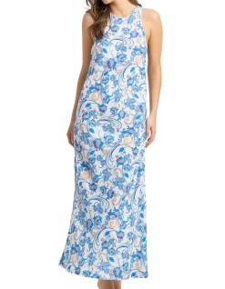 Sicily Bias Maxi Dress