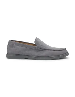 Sienne Suede Slip On Loafers
