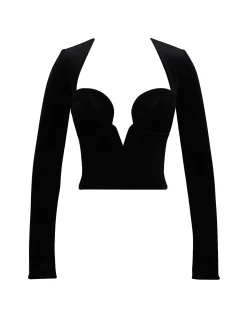 SIERRA LONG SLEEVE CORSET TOP