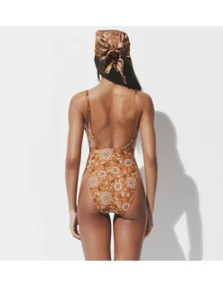 SIGNATURE SWIM SCOOP NECK ONEPIECE