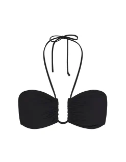 SIGNATURE SWIM U WIRE HALTER TOP