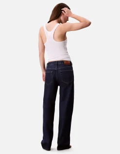 Signature 90s Straight True Indigo Cotton Jeans