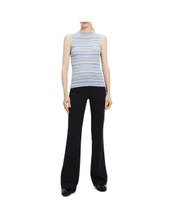 Silk Mock Neck Tank