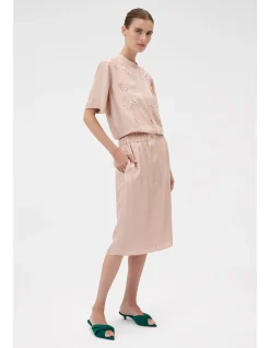 SILK TROUSER SKIRT