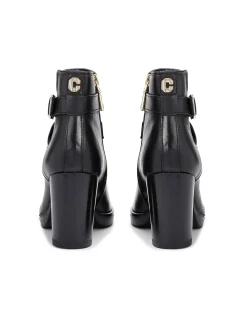 Silver2 Leather Ankle Boot