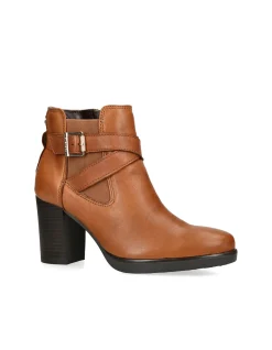 Silver 2 Leather Ankle Boot