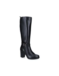 Silver 2 Leather Knee High Boot