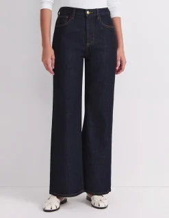 Simmi Wide Leg 78 cm Inseam Denim Jean