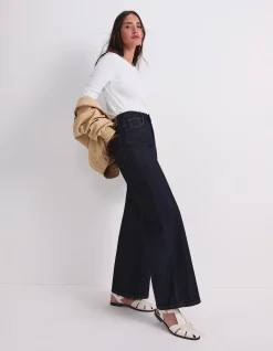 Simmi Wide Leg 78 cm Inseam Denim Jean