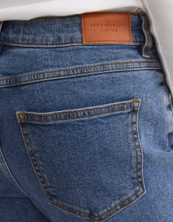 Simone Mid Rise Straight Leg Jean
