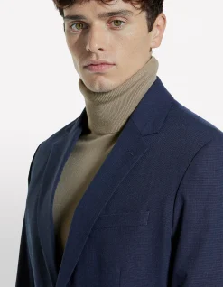 SINGLE BREASTED LINED BLAZER