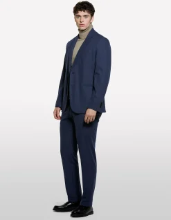 SINGLE BREASTED LINED BLAZER