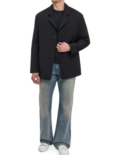 SINGLE BREASTED BLAZER JACKET