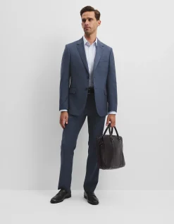 Single Breasted Wool Blend Jacket
