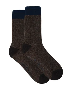 SINGLE PACK HEAT BODS BRUSHED CREW SOCKS