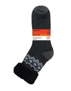 SINGLE PACK HEAT BODS SHERPA CREW SOCKS