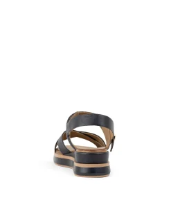 SLAIN CROSSOVER SANDAL WITH BUCKLE ON UNIT