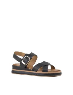 SLAIN CROSSOVER SANDAL WITH BUCKLE ON UNIT