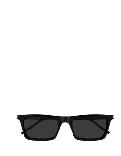 SL890BETTY BLACK RECTANGLE SUNGLASSES
