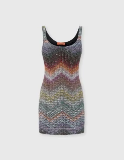SLEEVELESS SHORT DRESS