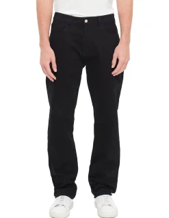Slim Fit 5 Pocket Black Denim Jeans