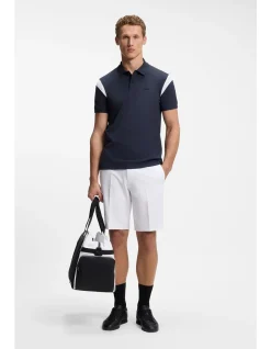 Slim-fit shorts in water-repellent fabric