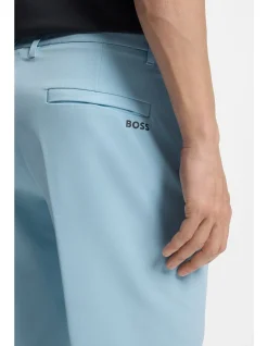 Slim-fit shorts in water-repellent fabric