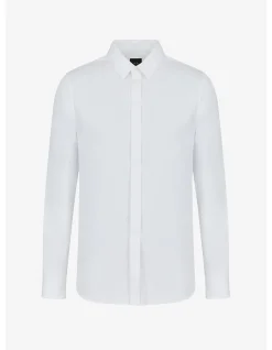 Slim Fit Stretch Long Sleeve Shirt
