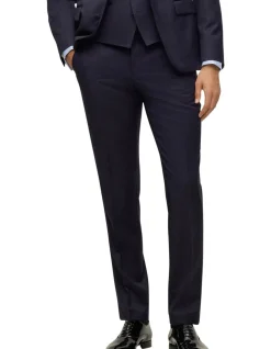 Slim-Fit Tuxedo Trousers in Virgin-Wool Serge