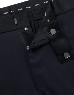 Slim-Fit Tuxedo Trousers in Virgin-Wool Serge