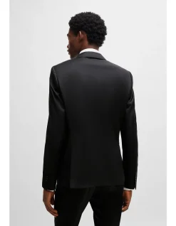 Slim-Fit Virgin-Wool Serge Jacket