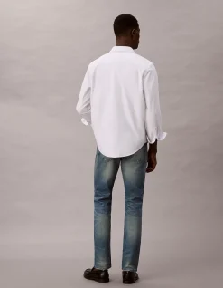 Slim Indigo Citrine Mid Rise Stretch Jeans