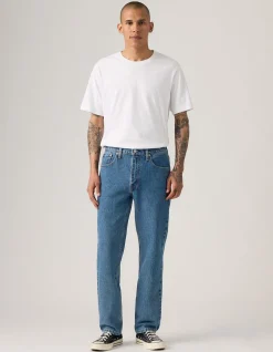 516 Slim Straight Light Wash Denim Jeans