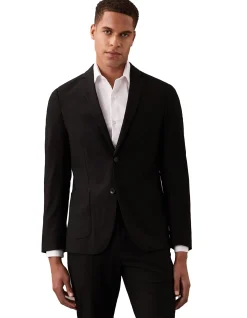 SLIM SUIT JACKET TRAVEL WOOL