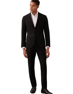 SLIM SUIT JACKET TRAVEL WOOL