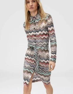 SNAKE SHIRT DRESS