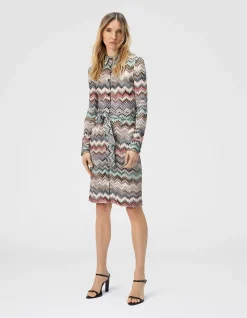 SNAKE SHIRT DRESS