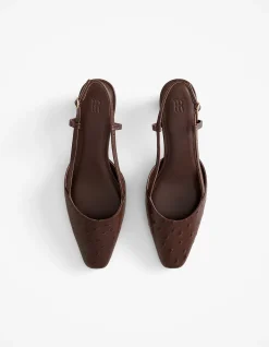 Solae Slingback Low Heel