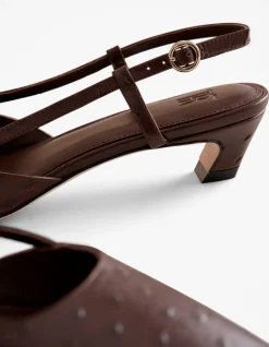 Solae Slingback Low Heel