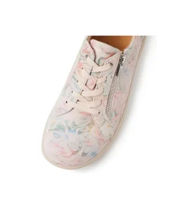 SOLAR W ZR NUDE FLORAL LEATHER