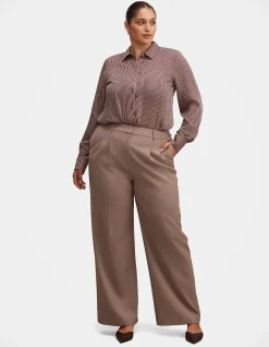 SOLARA CURVE STRIPED SHIRT