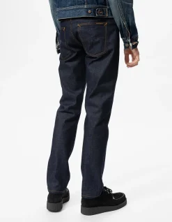 Solid Ollie Organic Slim Fit Dry Denim Jeans