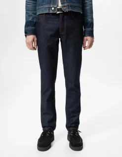 Solid Ollie Organic Slim Fit Dry Denim Jeans