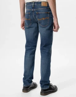 Solid Ollie Mid Waist Slim Fit Jeans