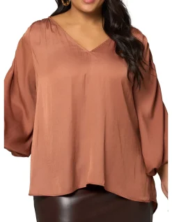 SOMETHING 4 OLIVIA-ZILAH BLOUSE