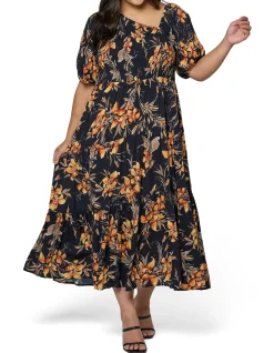 SOMETHING FOR OLIVIA - ARABELLA MIDI DRESS