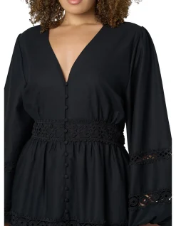 SOMETHING FOR OLIVIA - ZALIAH LACE MINI DRESS